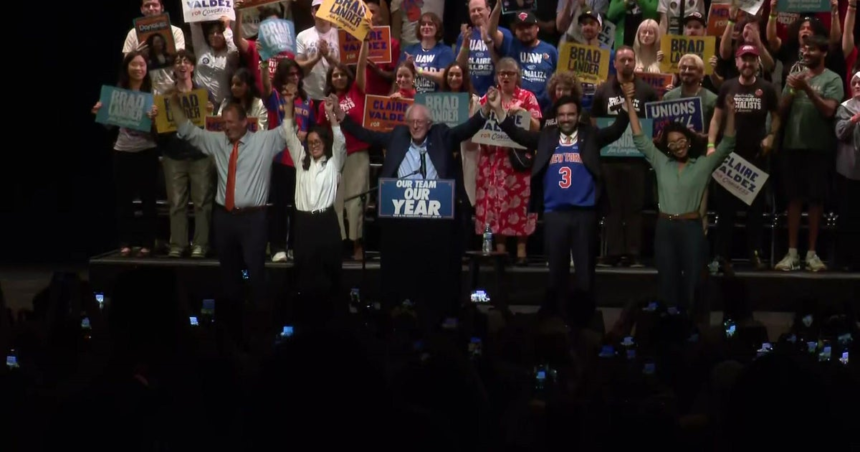 Sen. Bernie Sanders, Mayor Zohran Mamdani rally for left-of-center congressional candidates – CBS News