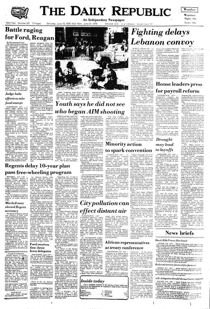 wp-header-logo-1631.png America 250: 50 years ago today – June 19, 1976 – Mitchell Republic