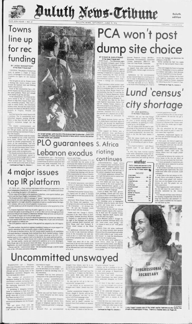 wp-header-logo-1638.png America 250: 50 years ago today – June 19, 1976 – Duluth News Tribune
