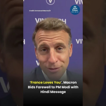 French President Macron's Hindi Farewell to PM Modi Goes Viral, Symbolizing Strong Ties – Prag News