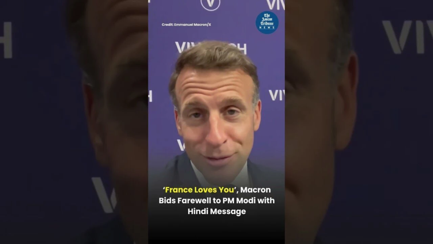 wp-header-logo-1755.png French President Macron's Hindi Farewell to PM Modi Goes Viral, Symbolizing Strong Ties – Prag News