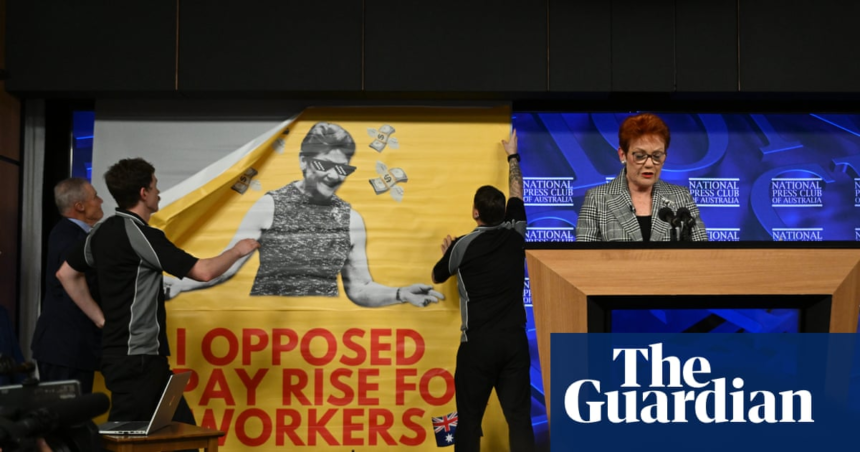 wp-header-logo-177.png AFP investigates banner stunt during Pauline Hanson’s National Press Club speech – The Guardian