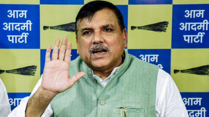 ‘Only Dawood Ibrahim is yet to join BJP’: AAP’s Sanjay Singh on recent splits – The Indian Express