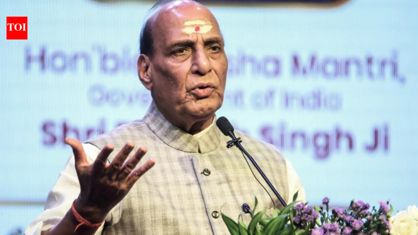 Conventional warfare still relevant: Rajnath Singh – The Times of India