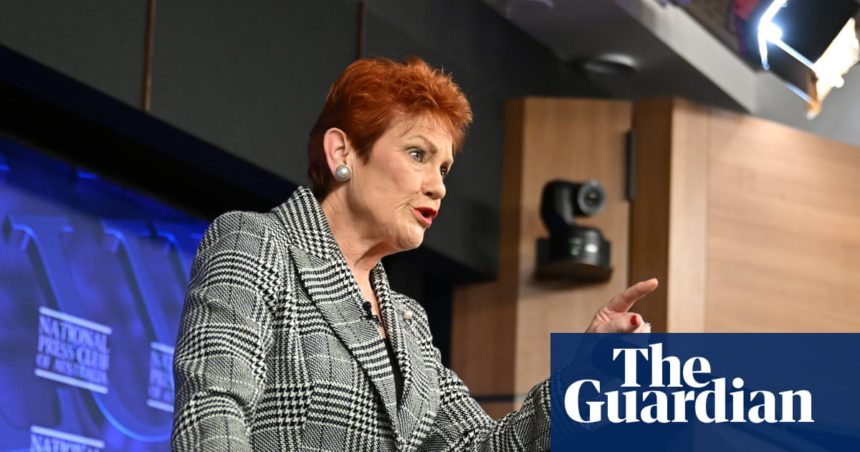 Pauline Hanson makes clear what a One Nation government would be like – it’s an ugly picture – The Guardian