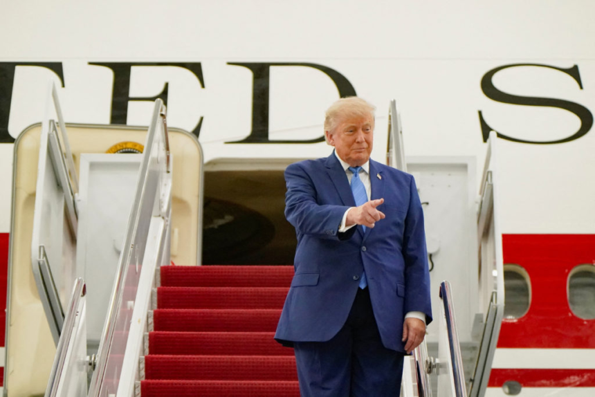 wp-header-logo-1911.png WATCH: Trump unveils new Air Force One plane gifted by Qatar at Joint Base Andrews – PBS