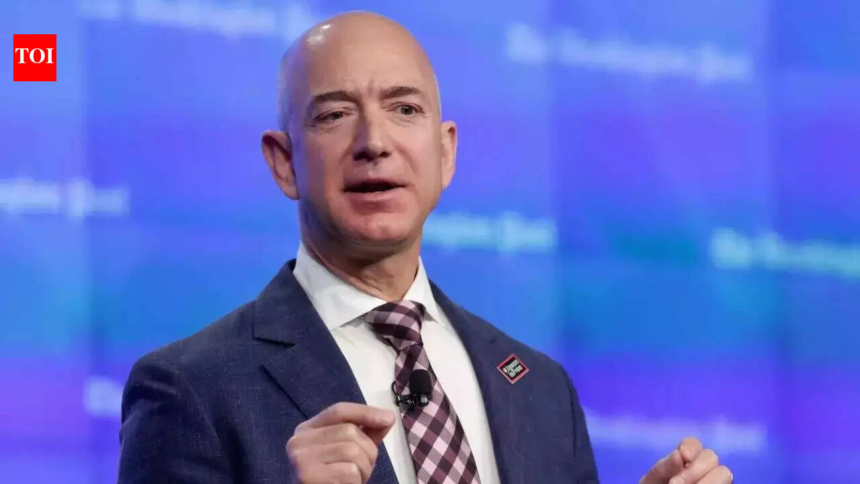 Jeff Bezos rejects AI is wiping away millions of jobs argument; repeats his 'labour scarcity' statement; – The Times of India
