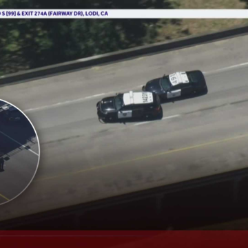 Officers detain man driving stolen Sacramento police cruiser after freeway chase – KCRA