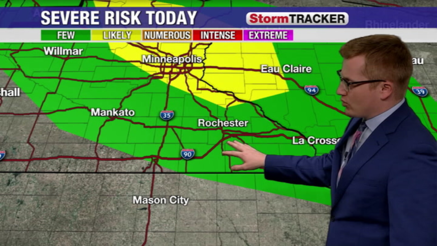 Showers and storms the rest of today – Post Bulletin