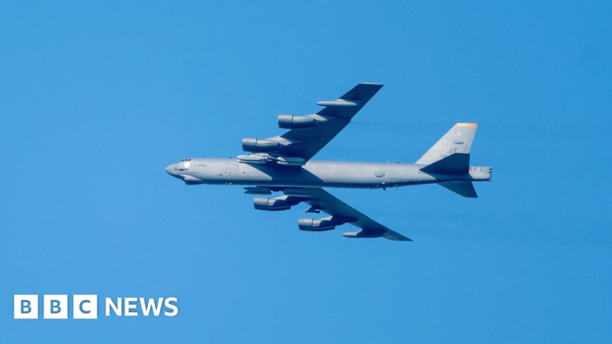 Eight people dead after US Air Force B-52 bomber crashes in California – BBC