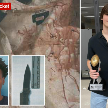 Grisly photos released of Karmelo Anthony’s victim Austin Metcalf’s wound, a bloody coat and murder weapon – New York Post