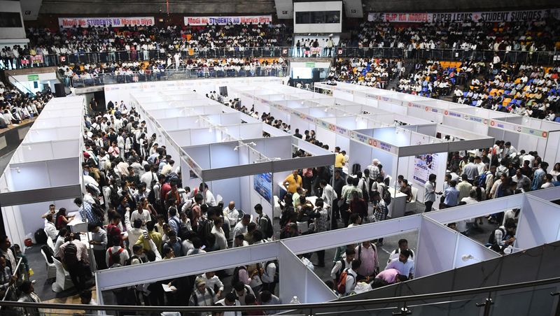 wp-header-logo-2199.png 7,000 candidates get offer letters at Youth Congress job fair in Delhi – The Tribune