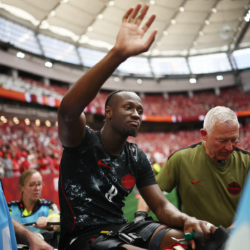 Canada’s Kone undergoes major leg surgery; to miss rest of World Cup – Al Jazeera