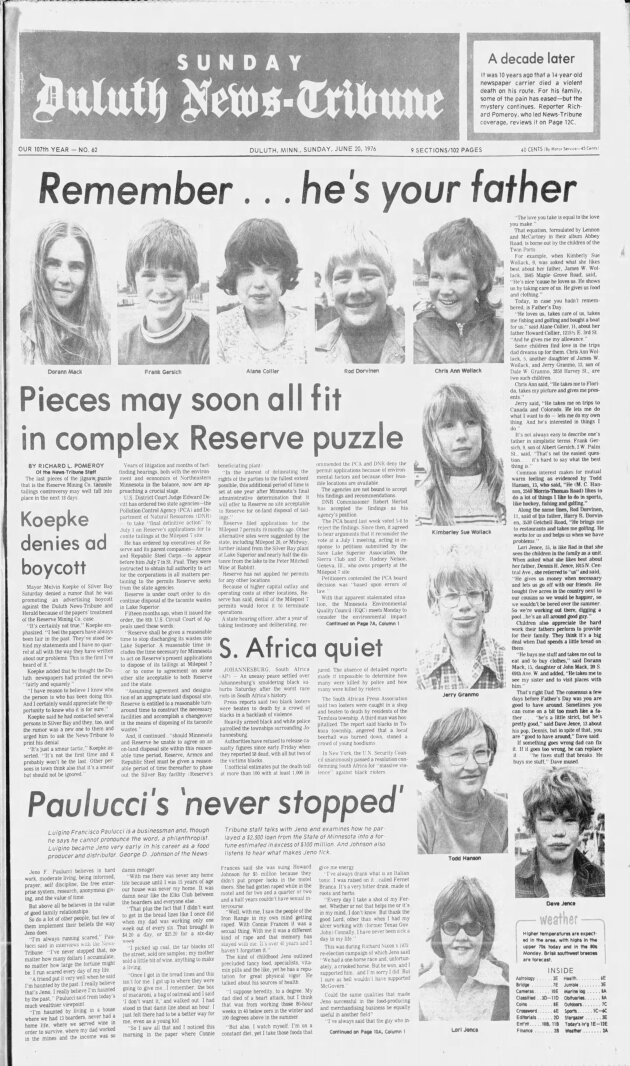 wp-header-logo-2300.png America 250: 50 years ago today – June 20, 1976 – Duluth News Tribune