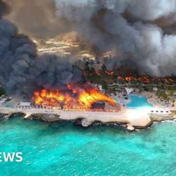 Tourist dies in Dominican Republic luxury resort fire – BBC