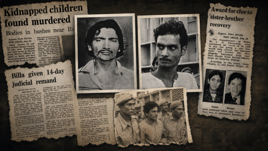 Ranga, Billa, and a reporter: How a photograph sealed India’s best-known manhunt – The Indian Express