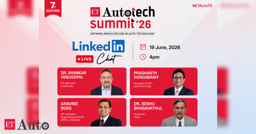 Software to overtake hardware as key differentiator; India needs localised ADAS data to succeed in SDV era – ET Auto