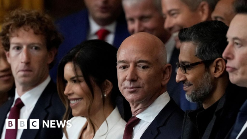wp-header-logo-2476.png Amazon shares fall as it joins Big Tech AI spending spree – BBC