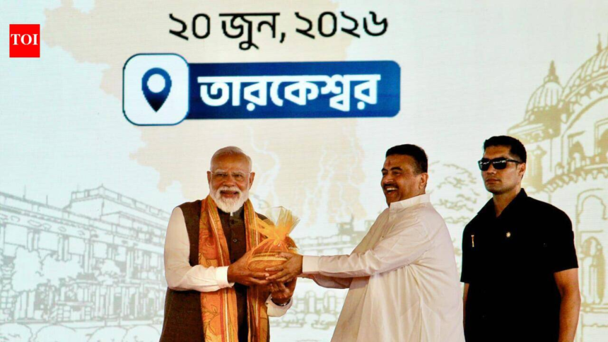 At maiden ‘Paschimbanga Divas’ celebrations, Adhikari calls for building ‘a new Bengal’ – The Times of India