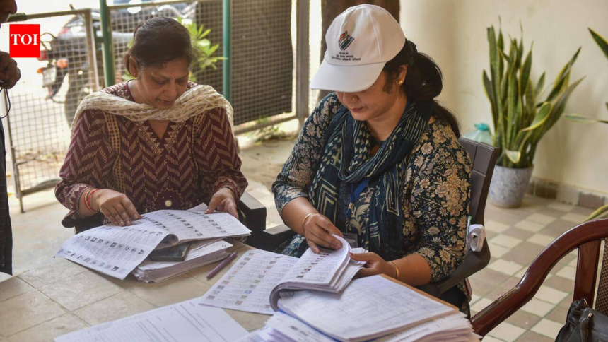 wp-header-logo-2483.png Less than half voters covered, Gurgaon and Faridabad at bottom of SIR form list – The Times of India
