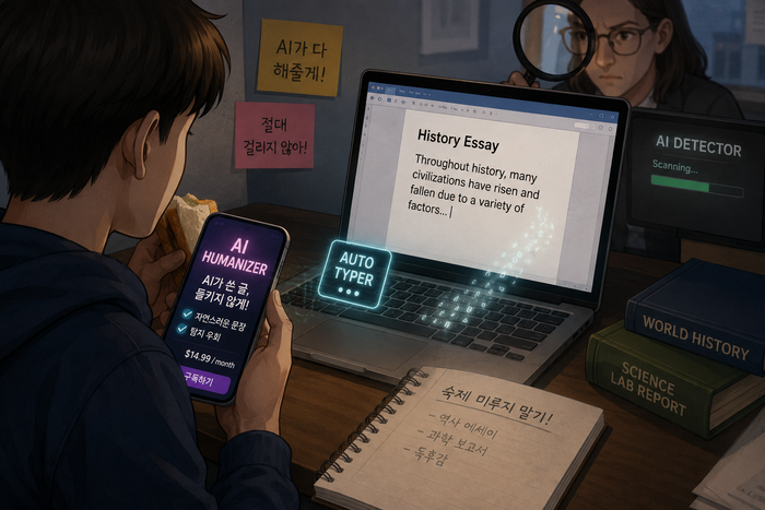 wp-header-logo-2492.png "If you don't like writing, avoid it. With the latest AI technology, you'll never get caught taking over your homework." – 매일경제