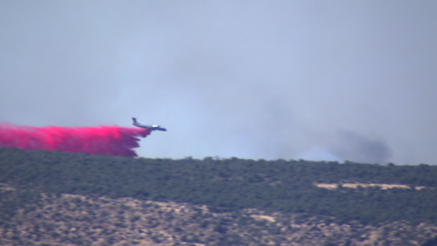 Wildfire prompts evacuations near Mountainair – KOAT