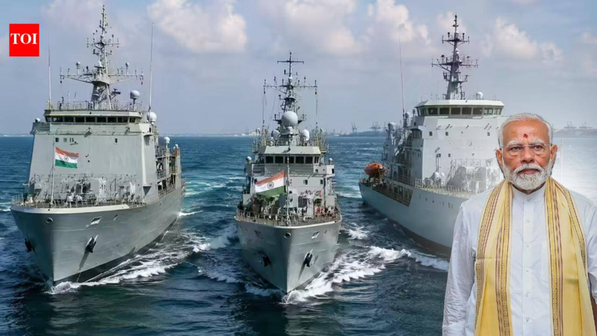 wp-header-logo-2763.png PM Modi Commissions Three Naval Vessels, Boosts Self-Reliant India Mission – The Times of India