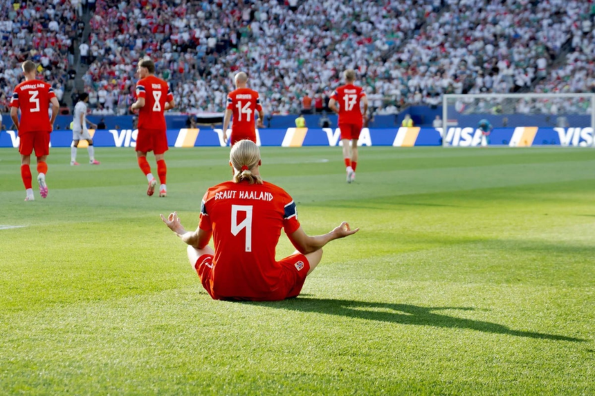 Erling Haaland makes splash on World Cup debut, sprinkler erupts at Gillette Stadium – The Athletic – The New York Times