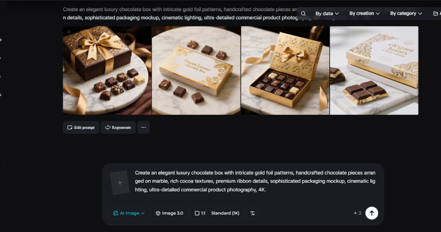 How to Create Luxury Chocolate Packaging Concepts with an AI Image Generator – Indianweb2.com