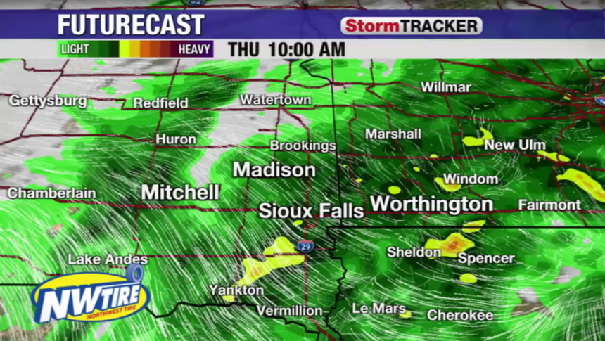 Tracking areas of rain for today – The Globe | Worthington, Minnesota