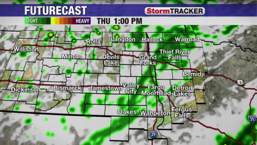Tracking cooler weather and spotty showers today – Wadena Pioneer Journal