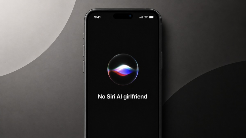 Want Siri AI to be your girlfriend? Apple says it is not into that – India Today