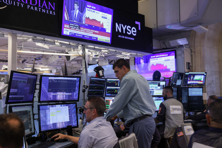 Dow closes 500 points lower as Warsh’s first Fed meeting sets off surge in bond yields: Live updates – CNBC