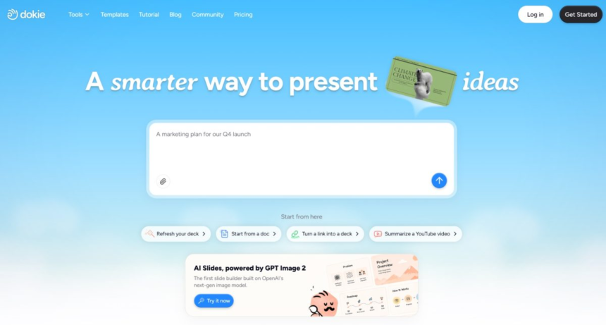 Dokie AI Review: Use GPT Image 2 Image Generation with an AI Slides Generator for Faster Visual Storytelling – High On Films