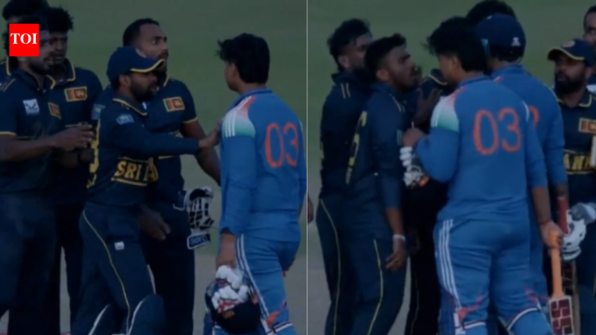 'Sri Lankan players should also be educated': India coach breaks silence on Vaibhav Sooryavanshi controve – The Times of India