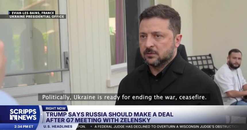 Trump says Russia should make deal to end war after meeting with Zelenskyy – Idaho News 6