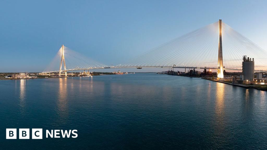 Opening of long awaited US-Canada bridge delayed again – BBC
