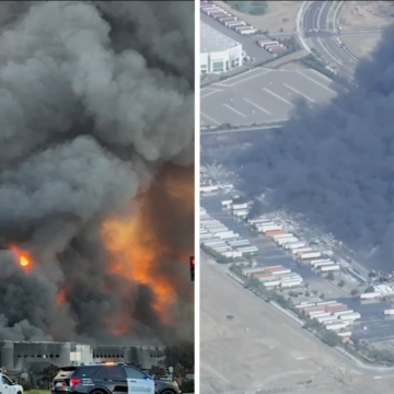 Live updates: Massive Tracy warehouse fire still burning, crews could be there for days – ABC7 Bay Area