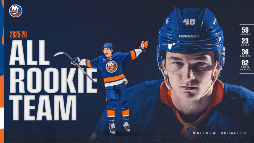 wp-header-logo-662.png Schaefer Named to the NHL All-Rookie Team for the 2025-26 Season – NHL.com