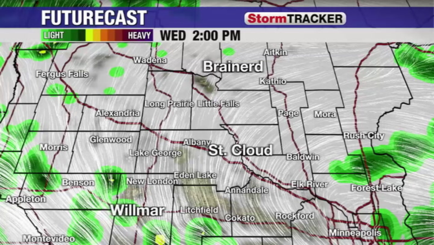 Tracking rain chances for today – West Central Tribune