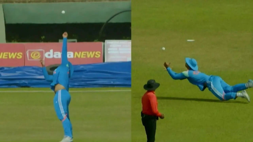 Sooryavanshi turns eagle to grab a stunner during IND A vs AFG A – Watch