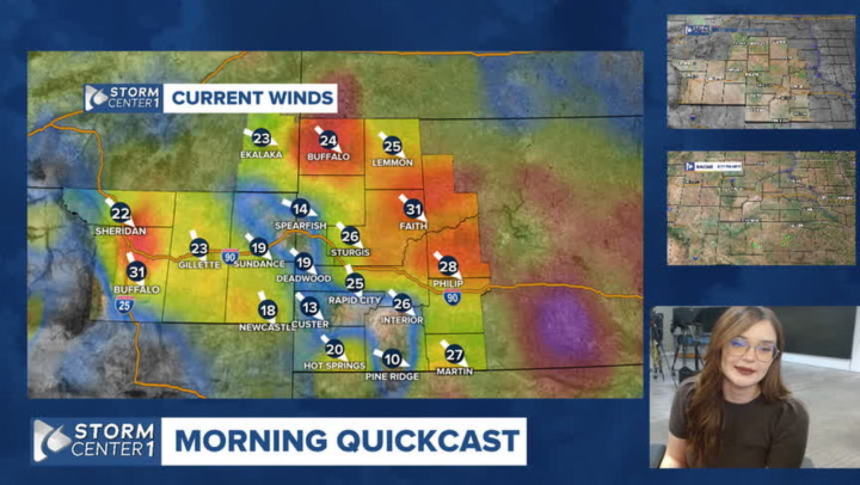 WED 8:36 AM – Windy today with critical fire concerns – Pierre Capital Journal