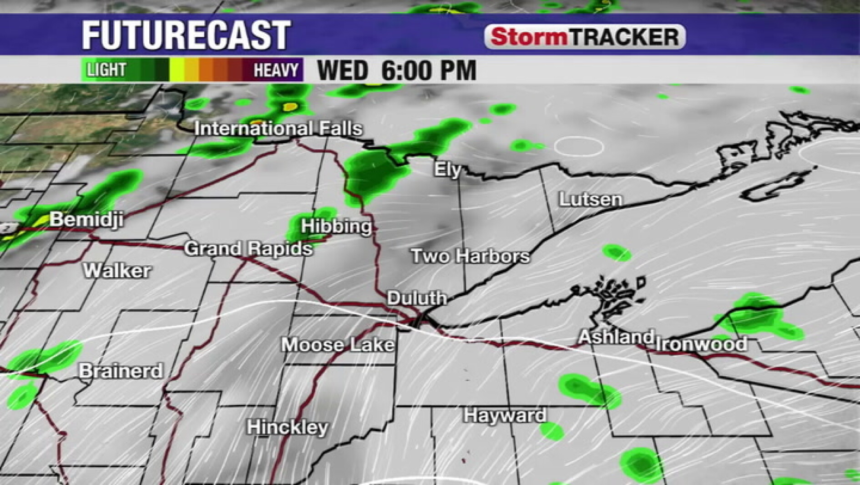 Tracking rain chances for today – Superior Telegram