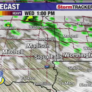 Tracking shower chances for today – The Globe | Worthington, Minnesota
