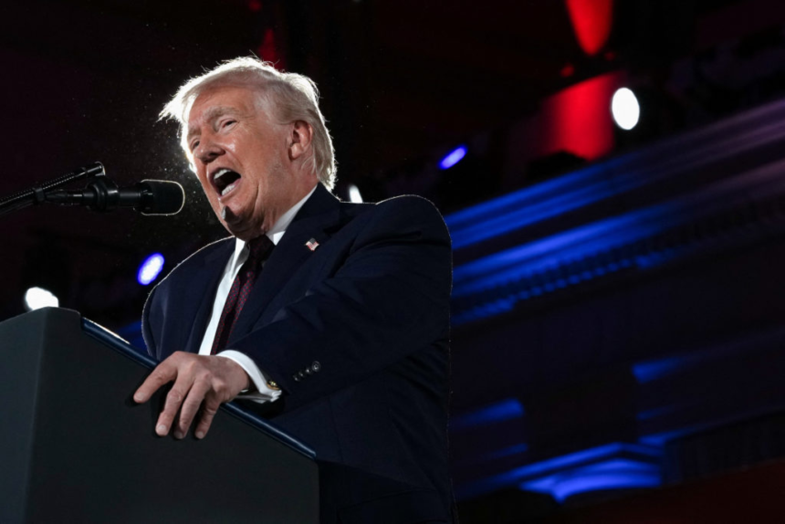 WATCH: Trump speaks at Turning Point Action event in Arizona – PBS