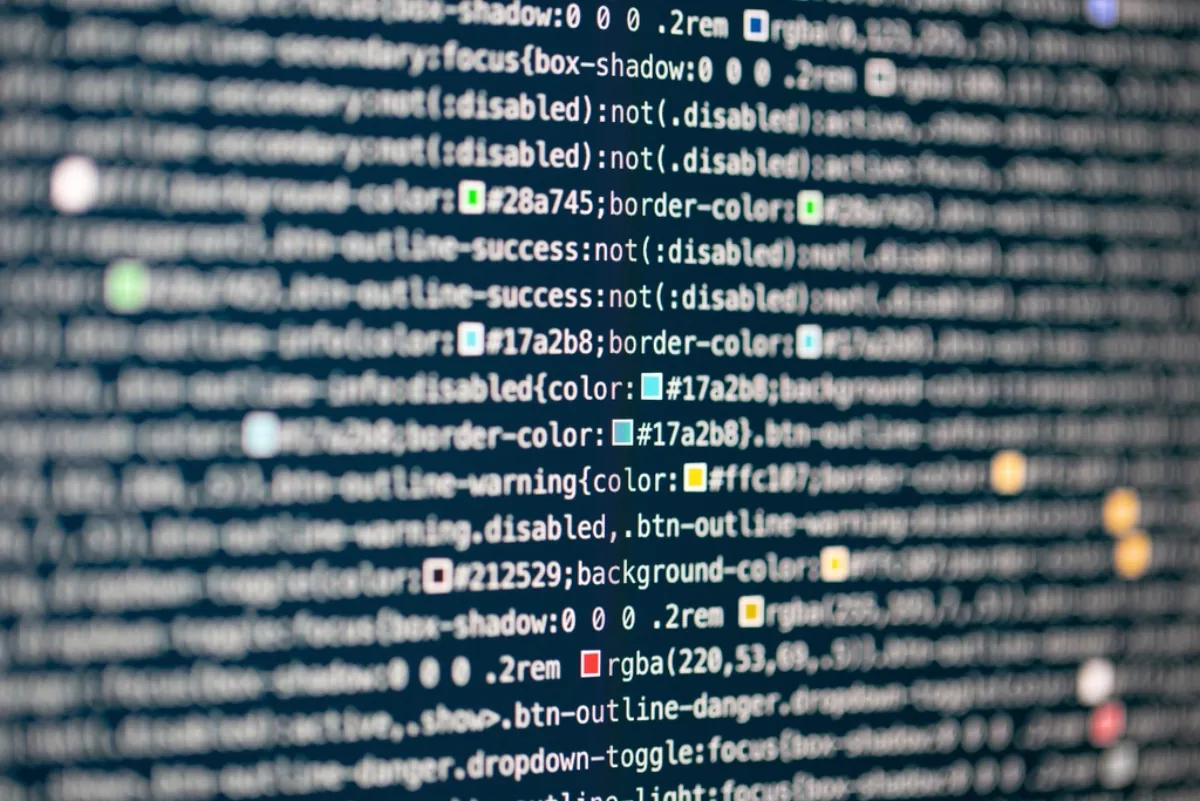 Computer code on a screen, illustrating the SBI data breach story